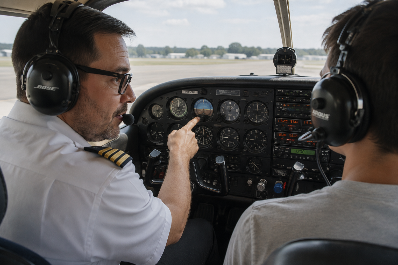 Pilots collaborating